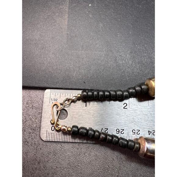 Vintage Lee Sands coral inlay elephant necklace - Picture 7 of 16